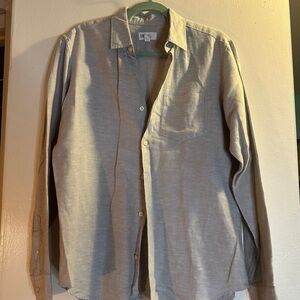 GAP Soft Gray Linen Shirt